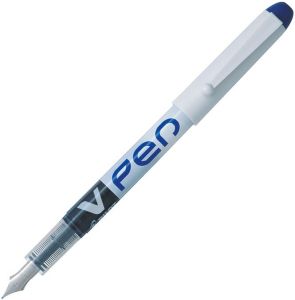 Stylo-Plume Pilot  V Pen - bleu