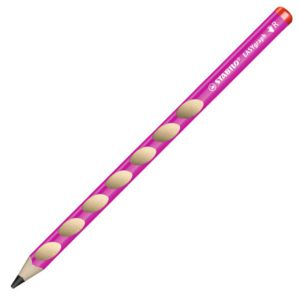 Crayon à Papier Stabilo easygraph - gaucher - rose - HB