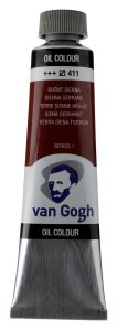 Peinture à l'Huile Van Gogh fine - 40 ml - terre de Sienne brûlée