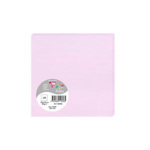 25 Cartes Pollen Clairefontaine - 135x135 mm - lilas