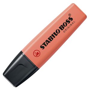 Surligneur Stabilo Boss - corail pastel