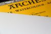 Bloc Papier Aquarelle Arches - 31x41cm - 20 feuilles grain torchon - 300g/m²