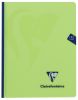 Cahier Clairefontaine Mimesys - 17x22 cm - 192 pages - Séyès - vert
