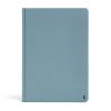 Carnet Papier Pierre Karst - Rigide - 14,8x21 cm - Bleu acier - Ligné
