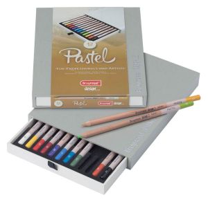 Coffret de 12 Crayons Pastel Bruynzeel