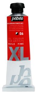 Peinture à l'Huile Pébéo Studio XL - 37 ml - rouge cadmium foncé