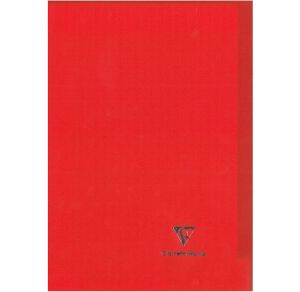 Cahier Clairefontaine Koverbook - 17x22 cm - 96 pages - Séyès - rouge