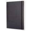 Carnet Moleskine Souple - 19x25 cm - Pages blanches - Noir