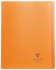 Cahier Clairefontaine Koverbook - 24x32 cm - 48 pages - Séyès - orange