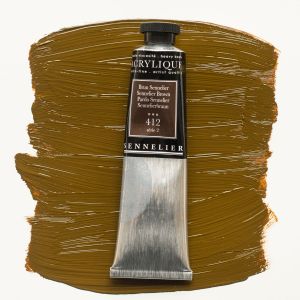 Peinture Acrylique Sennelier - extra-fine - 60ml - brun Sennelier