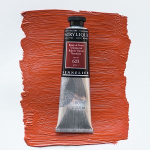 Peinture Acrylique Sennelier - extra-fine - 60ml - rouge de Venise