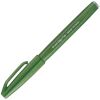 Feutre Pinceau Brush Sign Pen Pentel - vert olive