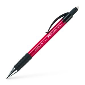 Porte-mine Faber-Castell grip matic - 0,5mm - HB - rouge