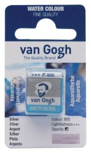 Aquarelle Fine Van Gogh - demi godet - argent