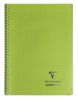 Cahier Clairefontaine Koverbook – 24x32 cm – 160 pages – Séyès – vert