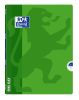 Cahier Oxford open flex - 24x32 cm - 96 pages - petits carreaux - vert