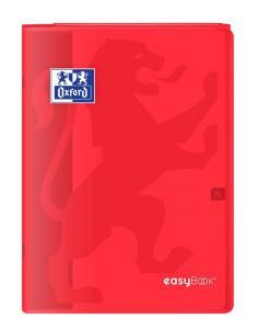 Cahier Oxford EasyBook - A4 - 96 pages - Séyès - rouge