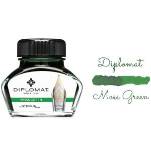 Flacon d'Encre Diplomat - vert mousse - 30 ml