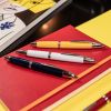 Stylo-Plume Pilot Capless Graphite - bleu - plume moyenne