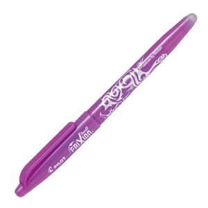 Stylo Frixion Pilot - pointe moyenne 0,7 mm - mauve