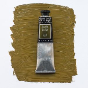 Peinture Acrylique Sennelier - extra-fine - 60ml - ocre de ru 