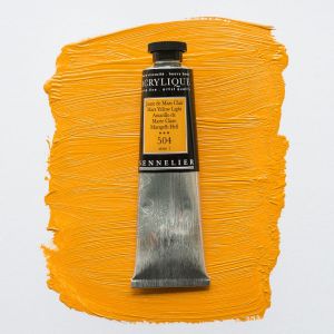Peinture Acrylique Sennelier - extra-fine - 60ml - jaune de Mars clair