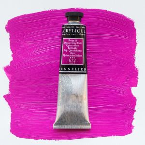 Peinture Acrylique Sennelier - extra-fine - 60ml - rouge de quinacridone clair