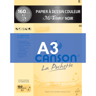 Papier dessin Canson, Clairefontaine, tous formats