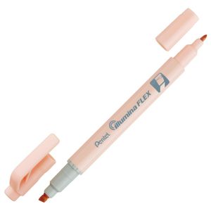 Surligneur Pastel Double Pointe Pentel Illumina - orange pastel