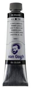 Peinture à l'Huile Van Gogh fine - 40 ml - blanc de titane (huile de lin)
