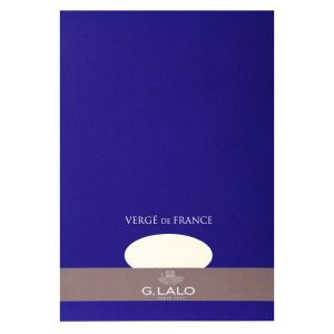 Bloc Lalo Vergé de France - 50 feuilles A4 - 100g - blanc