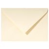 20 Enveloppes Lalo - 114x162 mm - papier paille gommées - ivoire