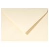 20 Enveloppes Lalo - 114x162 mm - papier paille gommées - ivoire