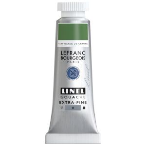 Gouache Extra-Fine Lefranc-Bourgeois - 14ml - vert oxyde de chrome