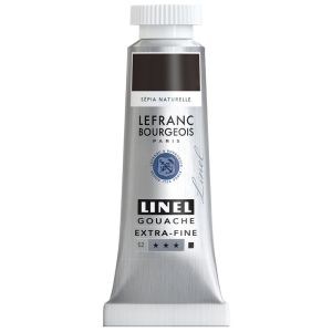 Gouache Extra-Fine Lefranc-Bourgeois - 14ml - sépia naturelle