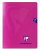 Cahier Clairefontaine Mimesys - 17x22 cm - 48 pages - Séyès - rose
