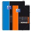 Cahier Oxford Nomadbook -  19,7 x 26,5 cm - 160 pages - Grands carreaux