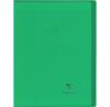 Cahier Clairefontaine Koverbook - 17x22 cm - 96 pages - Séyès - vert