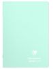 Cahier Clairefontaine Koverbook Blush - 14,8x21 cm - 96 pages - ligné - menthe