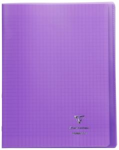 Cahier Clairefontaine Koverbook - 24x32 cm - 48 pages - Séyès - violet
