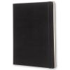 Carnet Moleskine Rigide - 19X25 cm - Pages blanches - noir
