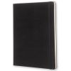 Carnet Moleskine Rigide - 19X25 cm - Pages blanches - noir