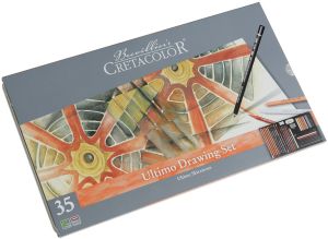 Coffret Dessin Cretacolor Ultimo Drawing Set - 35 pièces