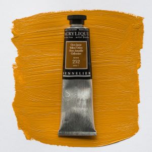 Peinture Acrylique Sennelier - extra-fine - 60ml - ocre jaune