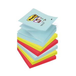 6 Blocs Post-It Z Notes - 7,6x7,6 cm