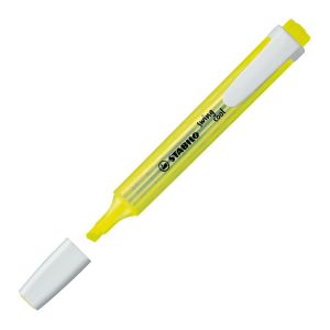 Surligneur Stabilo swing cool - jaune fluo