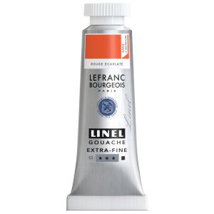 Gouache Extra-Fine Lefranc-Bourgeois - 14ml - Rouge écarlate sans cadmium