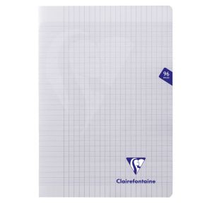 Cahier Clairefontaine Mimesys - A4 - 96 pages - Séyès - incolore