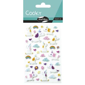 Stickers Cooky Maildor - Licornes