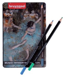 Crayons Pastel Bruynzeel - boîte de 12